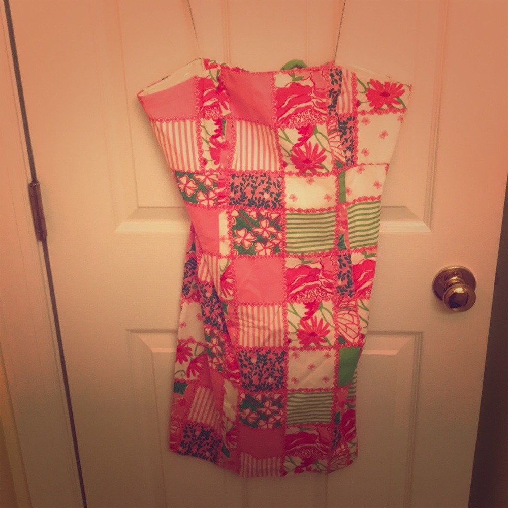 Lily Pulitzer strapless dress